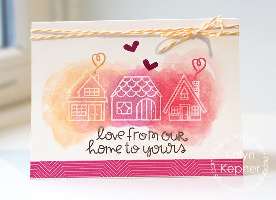 *** Paper Smooches - BITTY BUNGALOWS - silikonová razítka