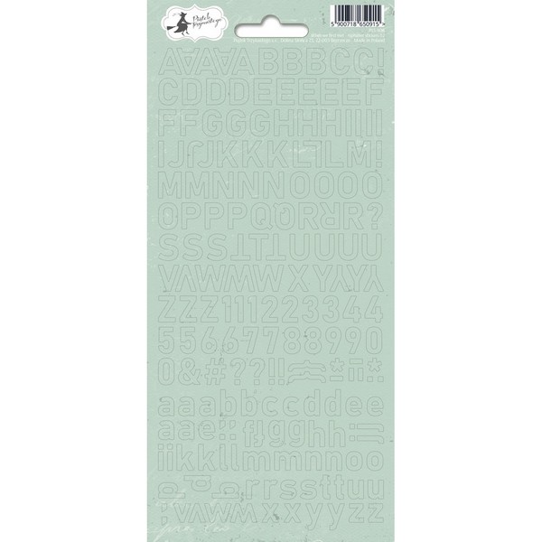 *** P13 - WHEN WE FIRST MET / 02 Alphabet Stickers - samolepicí písmenka