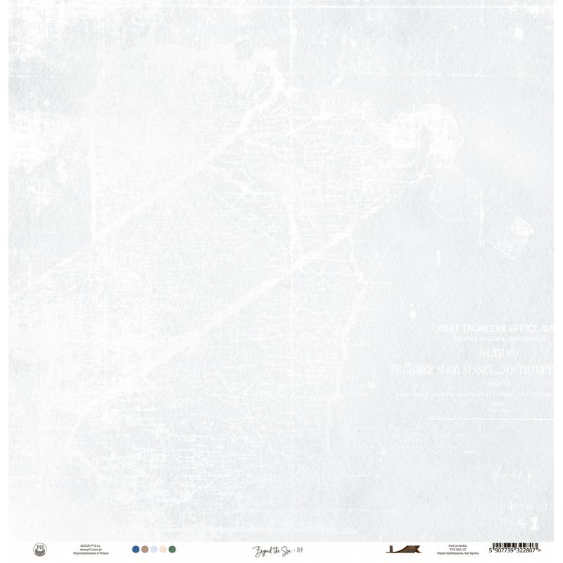 *** P13 - BEYOND THE SEA / 07 - scrapbooková čtvrtka