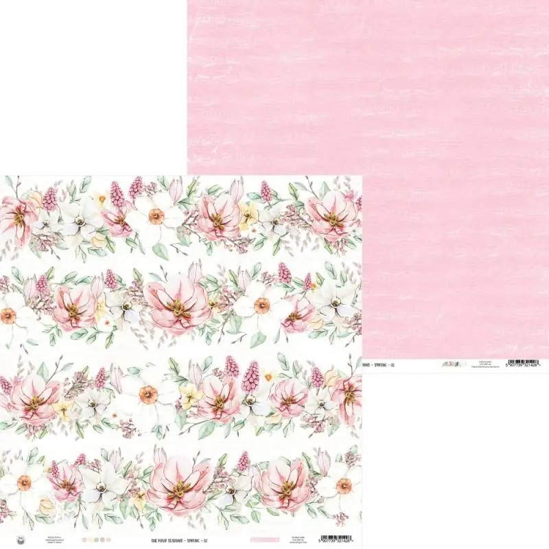 *** P13 - THE FOUR SEASONS / SPRING 02 - scrapbooková čtvrtka