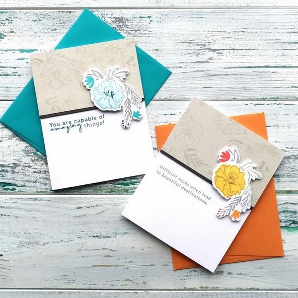 *** Pinkfresh Studio - INKED FLORALS - razítka a šablony