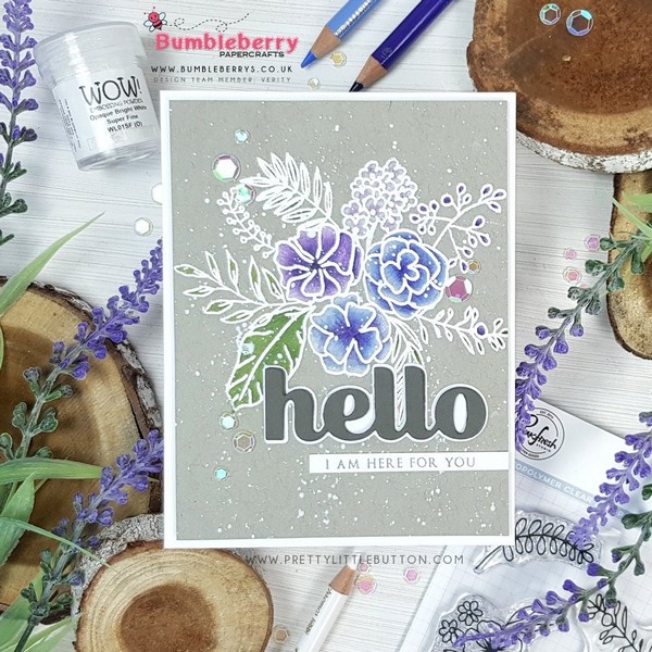 *** Pinkfresh Studio - FANCY BLOOMS - silikonová razítka
