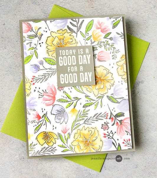 *** Pinkfresh Studio - INKED FLORALS - silikonová razítka