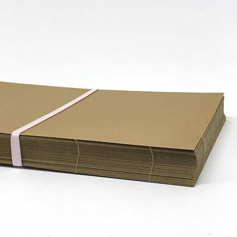 Přání s obálkou (50 ks) - 5" x 7" KRAFT, 2. jakost