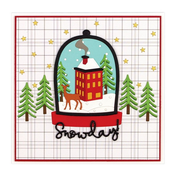 *** Spellbinders - SANTA´S WORKSHOP - vyřezávací šablony