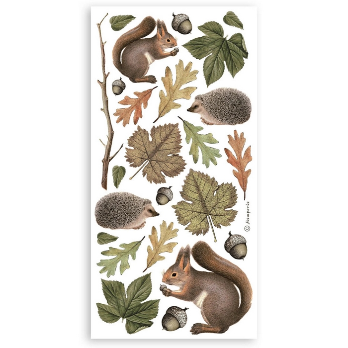Stamperia - FOREST Paper Cut-Outs - papírové výřezy