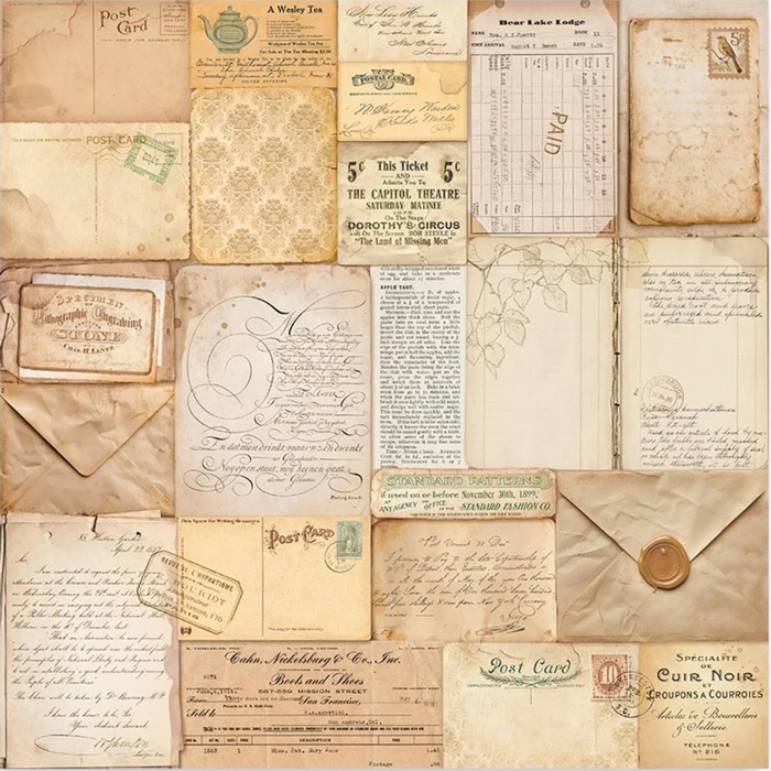 Stamperia - GOLDEN HARMONY MAXI PAD 12x12 - scrapbookové papíry