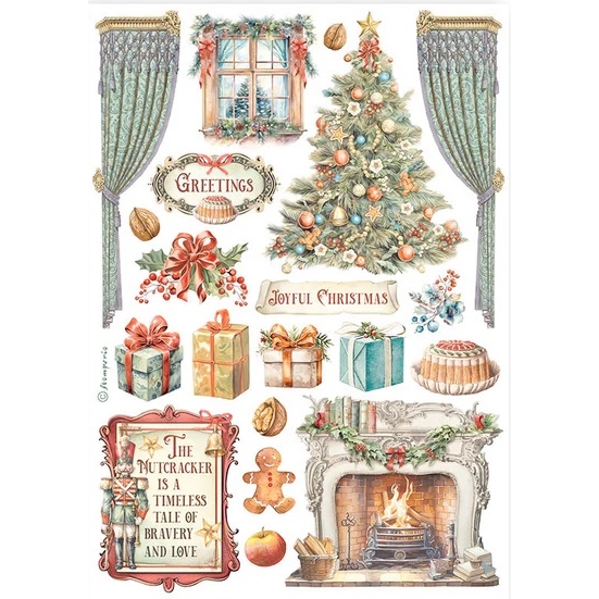 Stamperia - THE NUTCRACKER Washi Pad - washi samolepky
