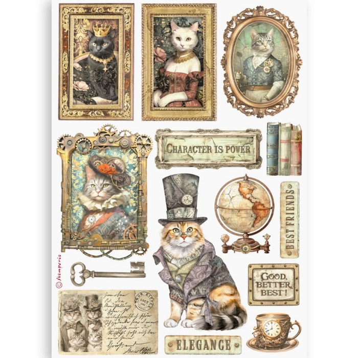 Stamperia - ALTEREGO Washi Pad - washi samolepky