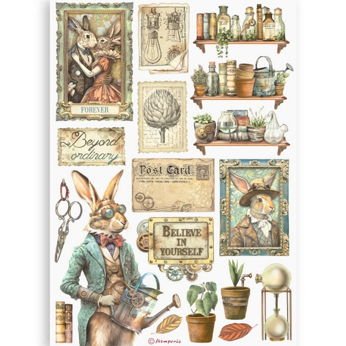 Stamperia - ALTEREGO Washi Pad - washi samolepky