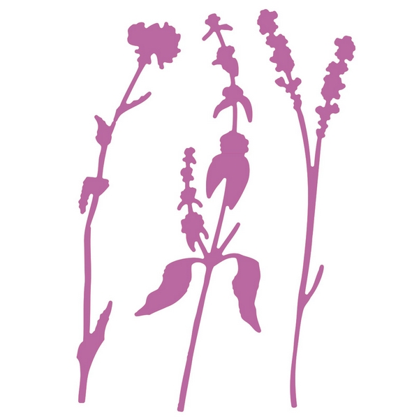 *** Nellie Snellen - FLOWERS - vyřezávací šablony
