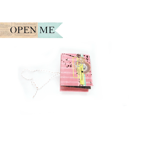 *** 7 Dots Studio - HOPEFULLY / Never Let Me Go - scrapbooková čtvrtka