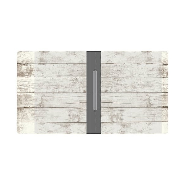 Simple Stories - SN@P! FLIPBOOK 6x8 / WHITEWASHED WOOD - scrapbookové album