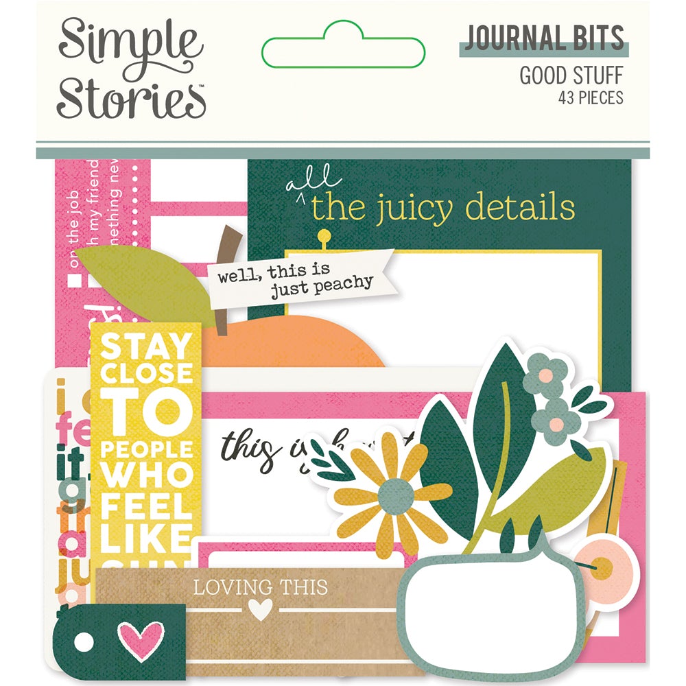 *** Simple Stories - GOOD STUFF Journal Bits - papírové výřezy