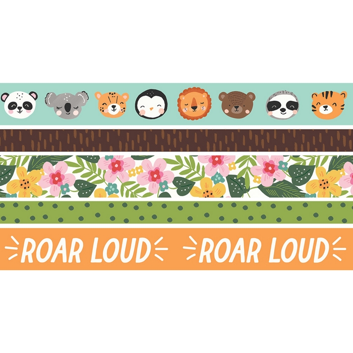 Simple Stories - INTO THE WILD Washi Tapes - papírové pásky