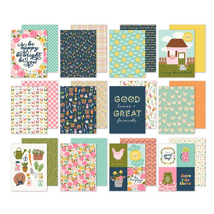 *** Simple Stories - FRESH AIR 6x8 Paper Pad - scrapbookové čtvrtky