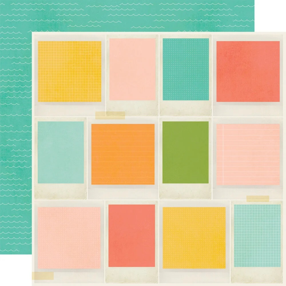 Simple Stories - SUMMER SNAPSHOTS Collection Kit - kompletní sada