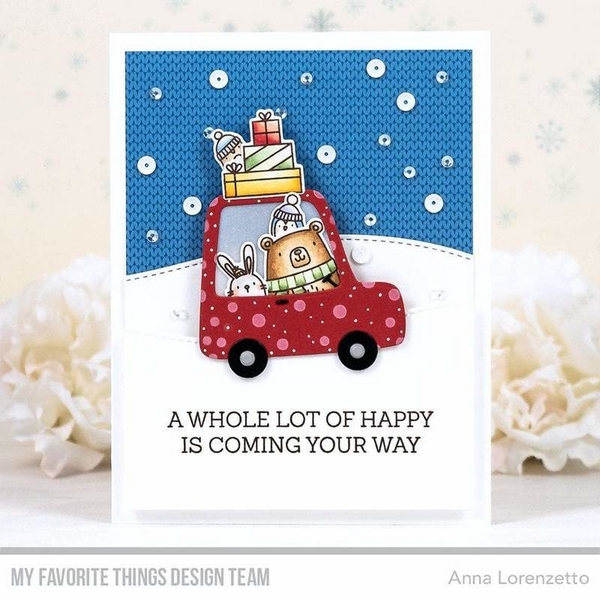 *** My Favorite Things - KEEP ME IN STITCHES 6x6 - scrapbookové čtvrtky