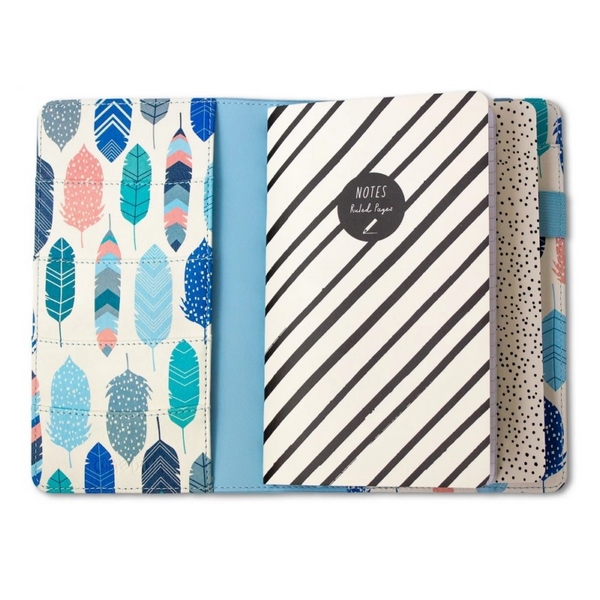 *** Simple Stories - NOTEPAD HOLDER / SKY BLUE - cestovní deník