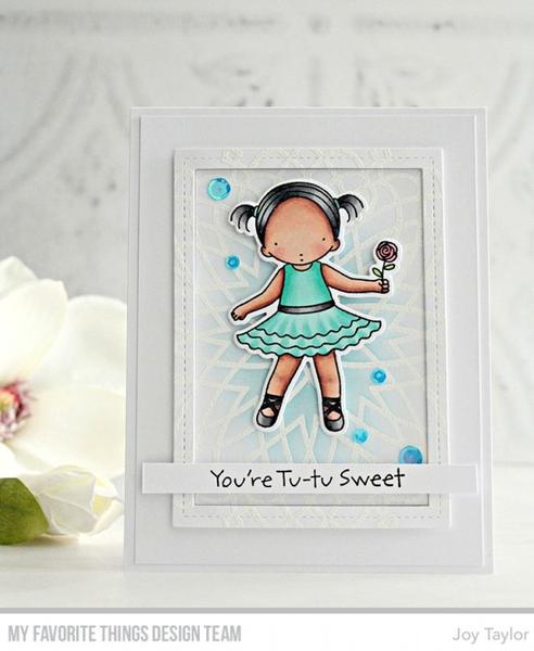 My Favorite Things - CAPTIVATING MANDALA 6x6 - šablona / maska