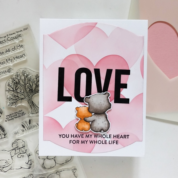 My Favorite Things - HEART EXTRAORDINAIRE - šablona / maska