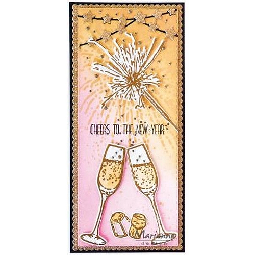 Marianne - CHAMPAGNE - razítka a šablony