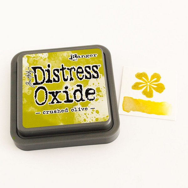 Ranger - DISTRESS OXIDE / CRUSHED OLIVE - razítkovací barva