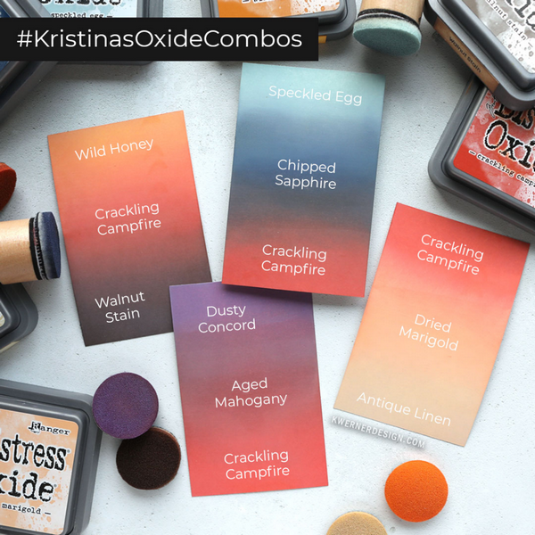 Ranger - DISTRESS OXIDE / CRACKLING CAMPFIRE - razítkovací barva