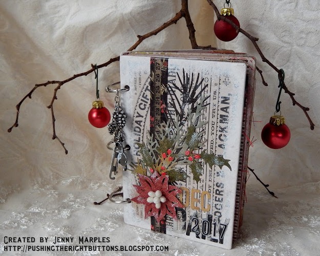 Tim Holtz - IDEA-OLOGY / BASEBOARDS CHRISTMAS - kartonové desky