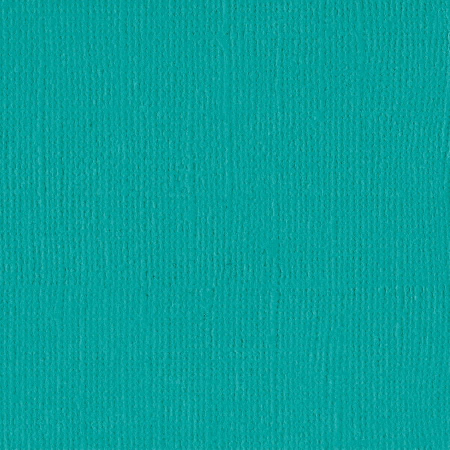 Bazzill Basics - CANVAS / CAPRI SEA - scrapbooková čtvrtka