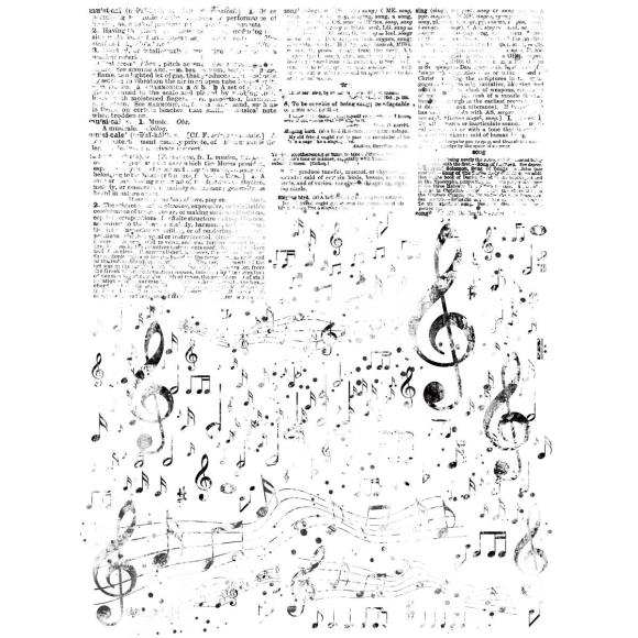 49 & Market - ESSENTIAL MUSIC BLENDS Rub-Ons - propisoty (2 archy)