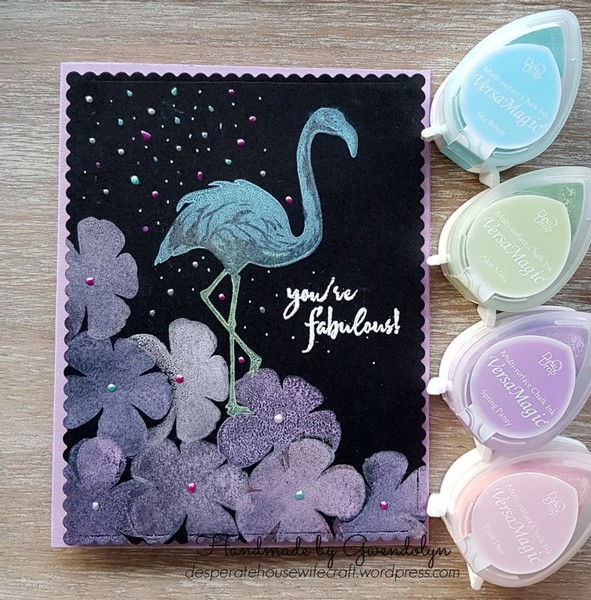 *** Tsukineko - VERSAMAGIC / PINK GRAPEFRUIT - razítkovací barva