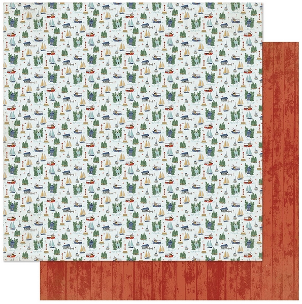 *** Authentique - VOYAGE 6x6 - scrapbookové čtvrtky