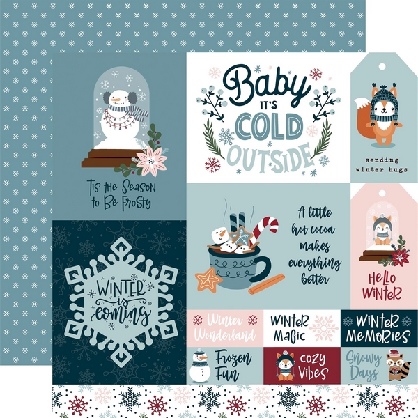 Echo Park - WINTER FUN Collection Kit - kompletní sada