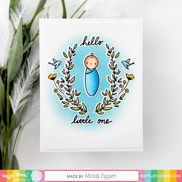 *** Waffle Flower - LITTLE ONE BABY - razítka a šablony