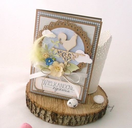 Wycinanka (416) - VĚTRNÝ KOHOUT - kartonové výřezy