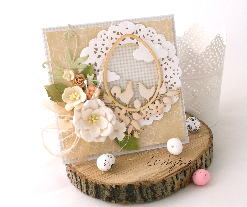 Wycinanka (564) - VELIKONOČNÍ VAJÍČKA - kartonové výřezy