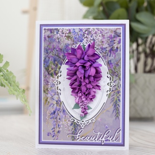 Crafter´s Companion - WISTERIA / TIMELESS CAMEO - vyřezávací šablony