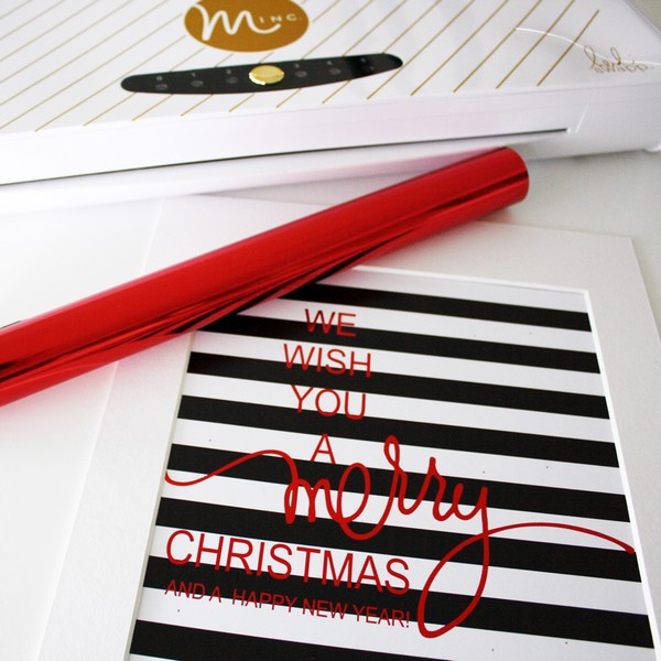 Heidi Swapp - MINC FOIL / RED 12" - reaktivní fólie