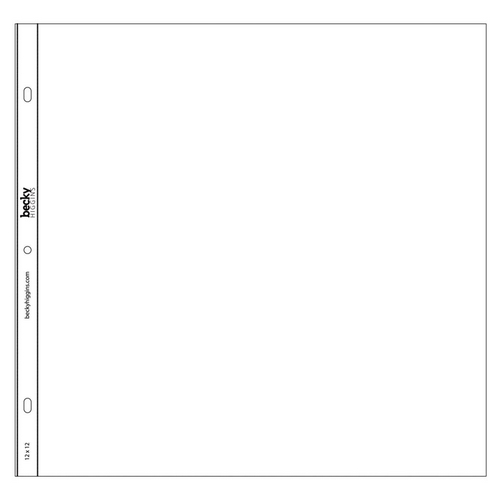 Becky Higgins - PROJECT LIFE / DESIGN 12x12 (12 ks) - náhradní kapsy do alba