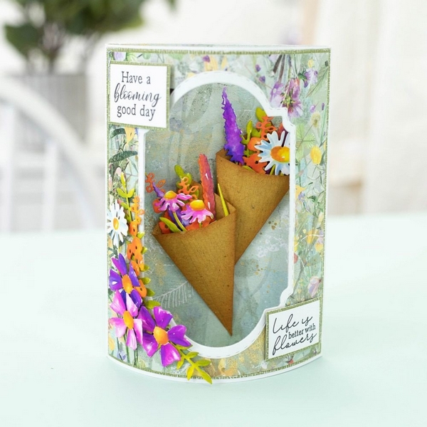 *** Crafter´s Companion - MAILBOX FLOWERS - vyřezávací šablony