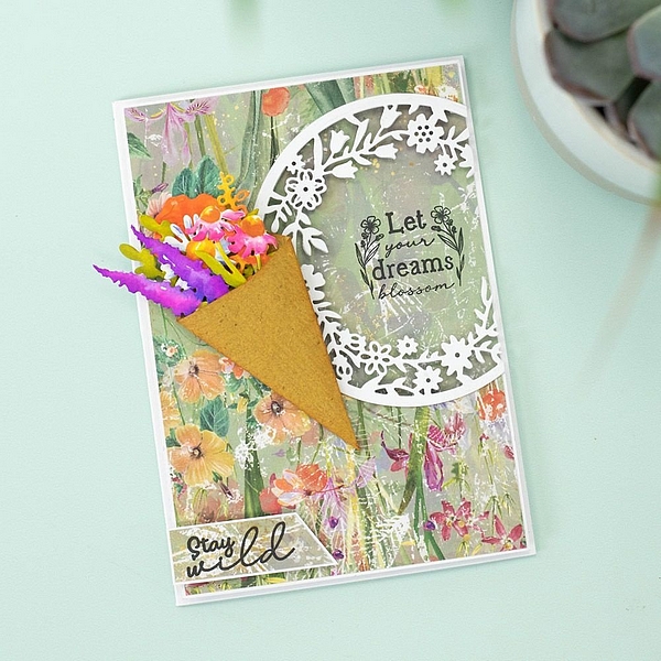 *** Crafter´s Companion - MAILBOX FLOWERS - vyřezávací šablony