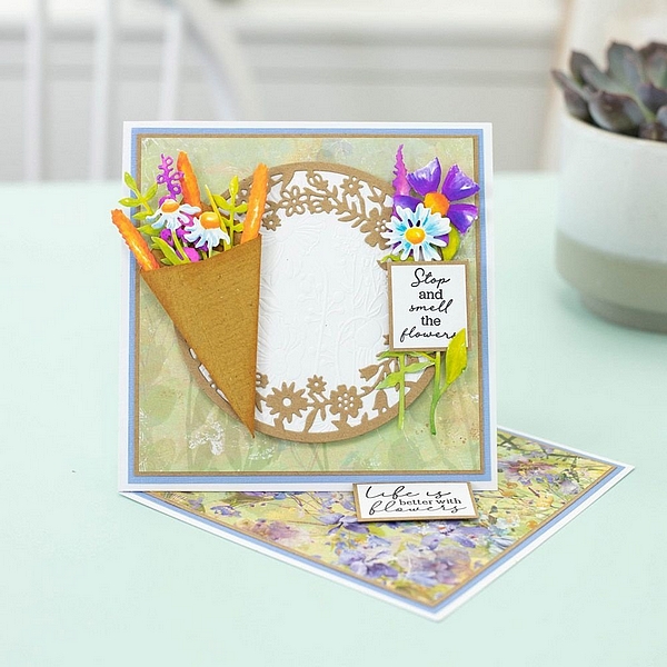 *** Crafter´s Companion - MAILBOX FLOWERS - vyřezávací šablony