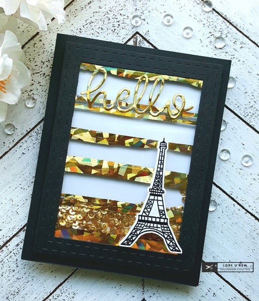 Thermoweb - ICRAFT DECO FOIL / GOLD SHATTERED GLASS - reaktivní fólie