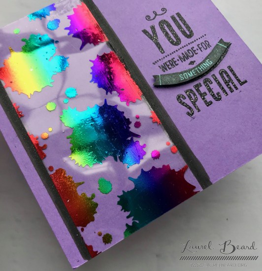 *** Thermoweb - CLEAR TONER SHEETS / SPLATTER - transparentní fólie (1 ks)