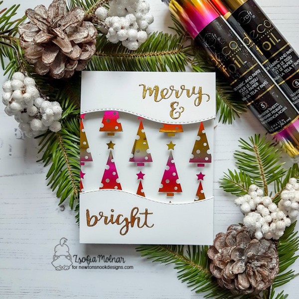 *** Thermoweb - CLEAR TONER SHEETS / CHRISTMAS TREE - transparentní fólie (1 ks)