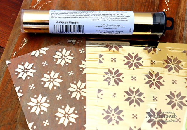 *** Thermoweb - CLEAR TONER SHEETS / PRIM POINSETTIA - transparentní fólie (1 ks)