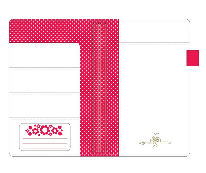 *** Doodlebug - TRAVELER´S NOTEBOOK / LADYBUG - cestovní deník
