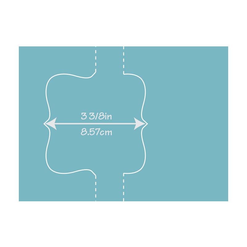 *** Sizzix - BIGZ / FANCY FLIP-IT CARD - vyřezávací šablona