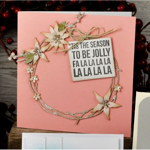 Sizzix - PRETTY WREATH - vyřezávací šablony
